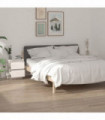 vidaXL Bedside Cabinets 2 pcs White 40x35x50 cm Solid Wood Pine