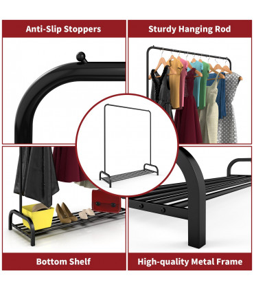 Metal Clothes Rail Stand