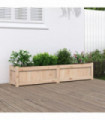 vidaXL Garden Planter 150x31x31 cm Solid Wood Pine