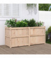 vidaXL Garden Planter 150x50x70 cm Solid Wood Pine