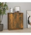 Sideboard Smoked Oak 60x30x70 cm Engineered Wood