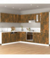 Hanging Cabinet Smoked Oak 60x31x40 cm Engineered Wood