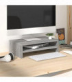 Monitor Stand Grey Sonoma 42x24x13 cm Engineered Wood