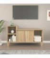 TV Cabinet Sonoma Oak 100x35x55 cm Engineered Wood