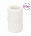Boat Rope Full White 2 mm 50 m Polypropylene