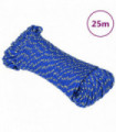 Boat Rope Blue 3 mm 25 m Polypropylene