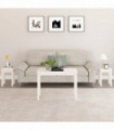 Nesting Tables 3 pcs White Solid Wood Pine