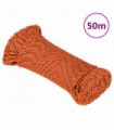 Boat Rope Orange 5 mm 50 m Polypropylene