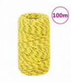 Boat Rope Yellow 2 mm 100 m Polypropylene