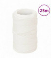 Boat Rope Full White 2 mm 25 m Polypropylene