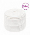 Boat Rope Full White 14 mm 50 m Polypropylene