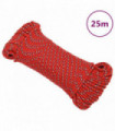Boat Rope Red 5 mm 25 m Polypropylene