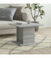 vidaXL Coffee Table Grey Sonoma 55.5x55.5x40 cm Engineered Wood