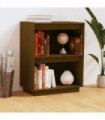 vidaXL Console Cabinet Honey Brown 60x34x75 cm Solid Wood Pine