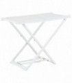vidaXL Folding Clothes Dry Rack White Plastic