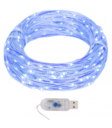 LED Micro Fairy String Lights 40m 400 LED Blue 8 Function