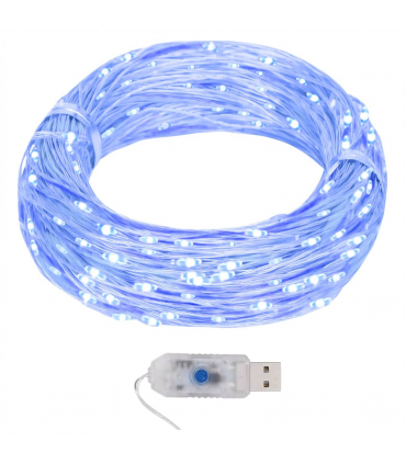 LED Micro Fairy String Lights 40m 400 LED Blue 8 Function