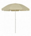 Beach Umbrella Sand Yellow 240 cm