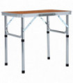 Folding Camping Table Aluminium 60x45 cm