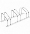 vidaXL Bike Rack for 3 Bikes Galvanised Steel