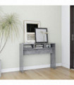 vidaXL Console Table Concrete Grey 105x30x80 cm Engineered Wood