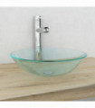 Basin Tempered Glass 42 cm Transparent