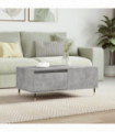 vidaXL Coffee Table Concrete Grey 90x50x36.5 cm Engineered Wood