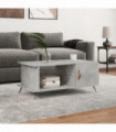 vidaXL Coffee Table Concrete Grey 90x50x40 cm Engineered Wood