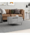 vidaXL Coffee Table Grey Sonoma 55x55x36.5 cm Engineered Wood