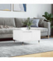 vidaXL Coffee Table White 55x55x36.5 cm Engineered Wood