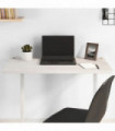 vidaXL Desk Top White 80x40x2.5 cm Solid Wood Pine