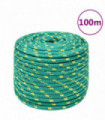 Boat Rope Green 14 mm 100 m Polypropylene