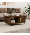 vidaXL Coffee Table Brown Oak 90x50x40 cm Engineered Wood