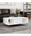vidaXL Coffee Table White 104x60x35 cm Engineered Wood