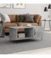 vidaXL Coffee Table Concrete Grey 90x50x40 cm Engineered Wood