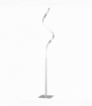 Spiral Floor Lamp for Living Room with 3 Adjustable Brightness, Silver HOMCOM
