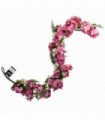 150cm Artificial Trailing Hanging Pink Blossom Garland