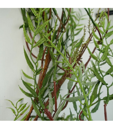 Artificial Garland Trailing Hanging Willow Plant Realistic Green 200cm