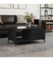 vidaXL Coffee Table Black 90x50x40 cm Engineered Wood