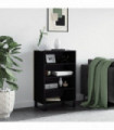 vidaXL Highboard Black 57x35x90 cm Engineered Wood