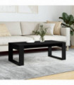 vidaXL Coffee Table Black 102x50x35 cm Engineered Wood
