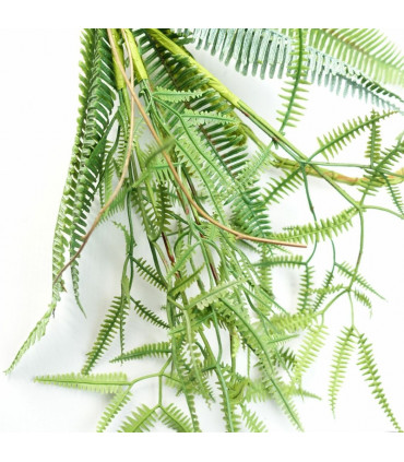 Artificial Trailing Hanging Fern Garland Green Plastic 180cm Realistic
