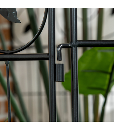 4PCs Garden Fencing Panels 43in x 11.5ft Flower Bed Border Edging Animal Barrier