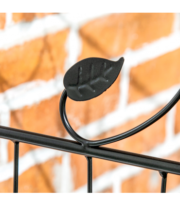 4PCs Garden Fencing Panels 43in x 11.5ft Flower Bed Border Edging Animal Barrier