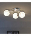 vidaXL Ceiling Lamp with 3 LED Bulbs G9 120 W