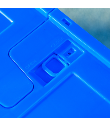 HOMCOM Bicycle Trailer with Foldable Storage Box and Pneumatic Tyres, Blue