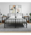 vidaXL Bedside Tables 2 pcs Smoked Oak 50x41x65 cm Engineered Wood
