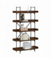 vidaXL Bookcase 5-Tier Brown Oak 100x33x180.5 cm Engineered Wood