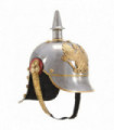 German Prussian Helmet Antique Replica LARP Silver Steel