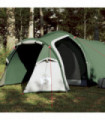 vidaXL Camping Tent Tunnel 2-Person Green Waterproof